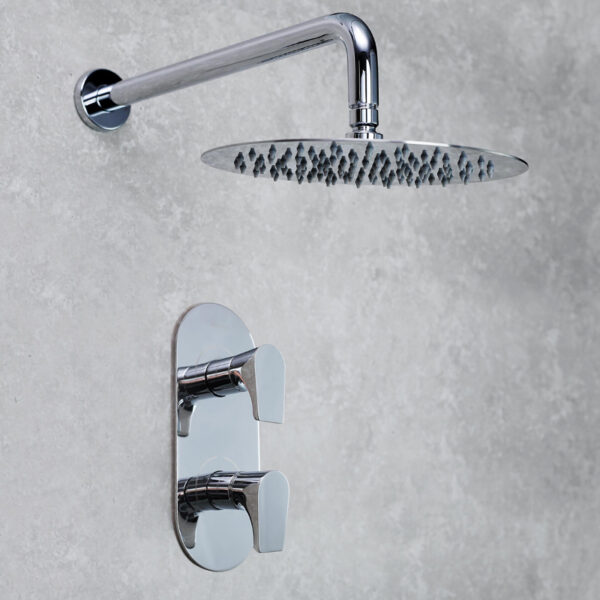 Bristan Hourglass Complete Shower Pack 2 - Chrome