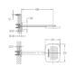 Flova Design 2-Function Shower Head With Waterfall And Rainstream - Diamond Chrome - Image 2
