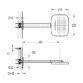 Flova Urban Dual Function Air-In Shower Head With Waterfall Shower Set - Diamond Chrome - Image 2