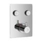 Flova Levo Goclick 2 Button Square Finishing Kit