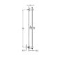 Flova Slide Rail With Integral Wall Outlet - Image 2