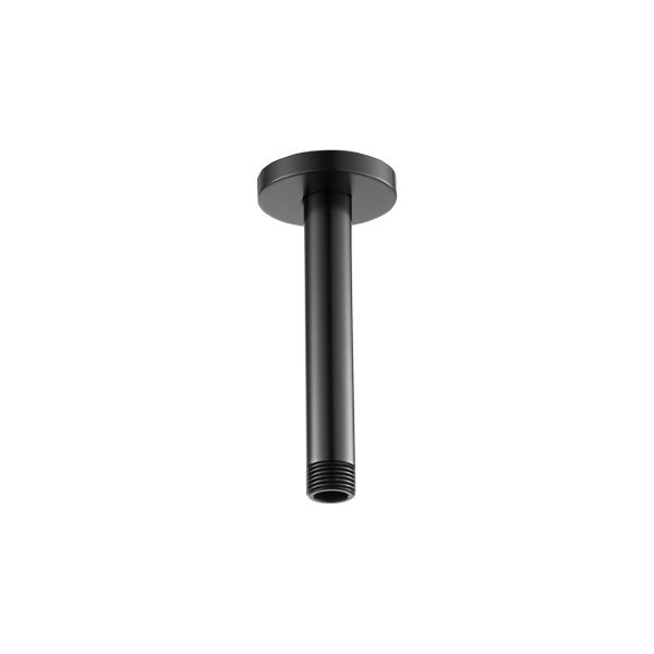 Flova Ceiling Mounted Shower Arm - Matt Black