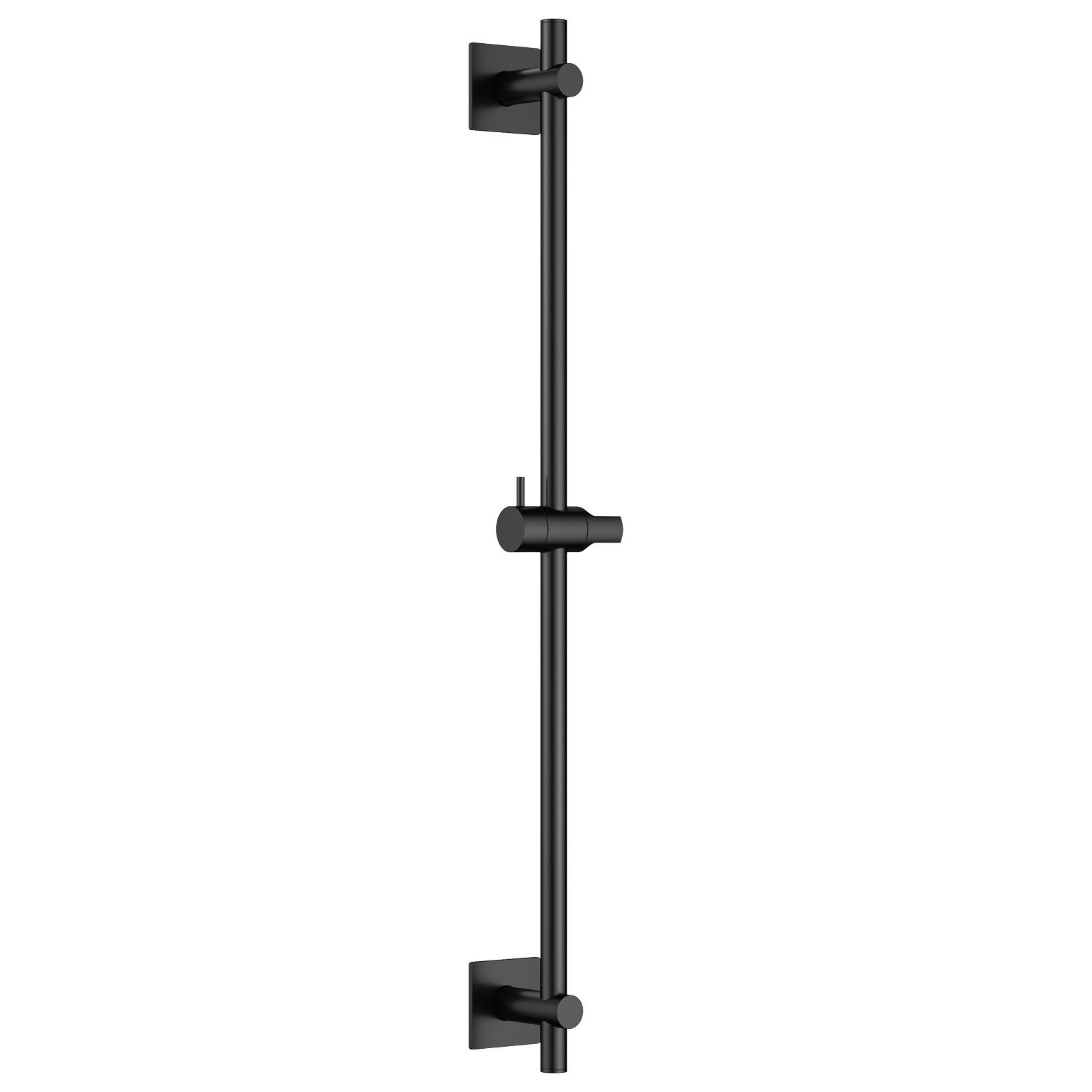 Flova Levo Square Slide Rail - Matt Black