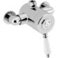 Bristan 1901 Exposed Sequential Top Outlet Shower Valve Only - Chrome