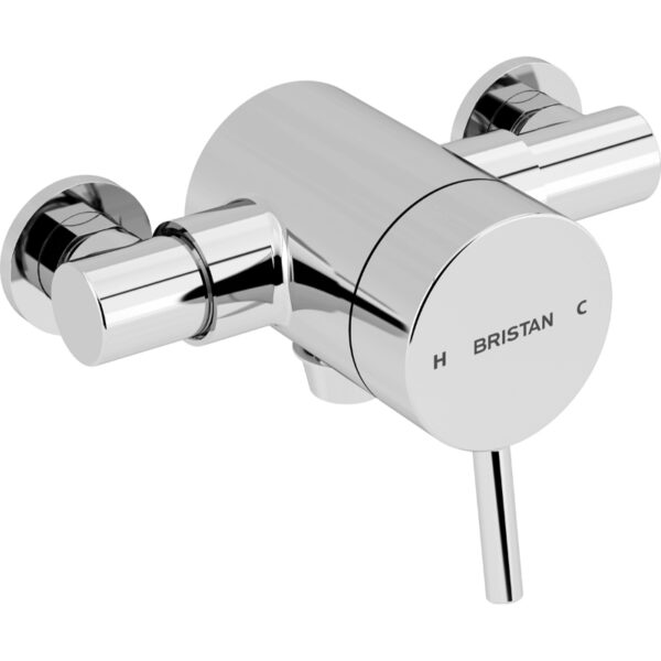 Bristan Prism Exposed Sequential Shower Valve Only - Chrome