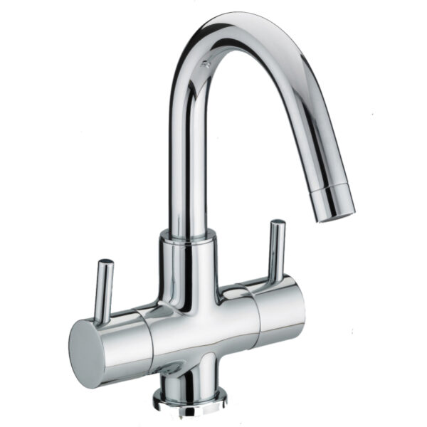 Bristan Prism 2 Handle Basin Mixer Tap - Chrome