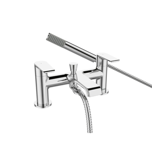 Bristan Polo Bath Shower Mixer Tap - Chrome