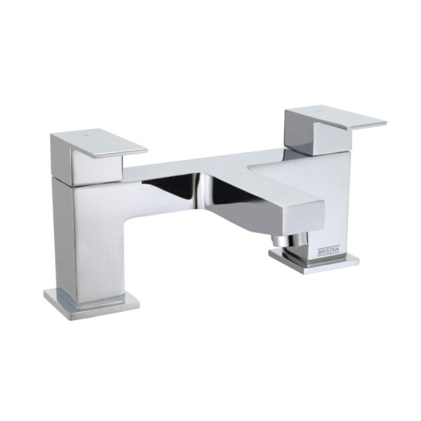 Bristan Qubo Bath Filler Tap - Chrome