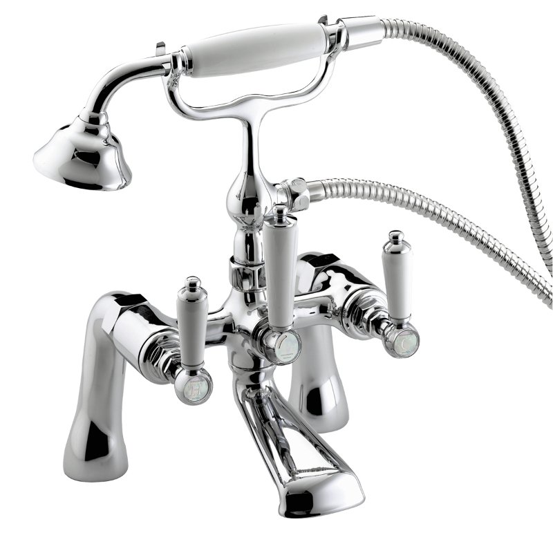 Bristan Renaissance Bath Shower Mixer Tap - Chrome