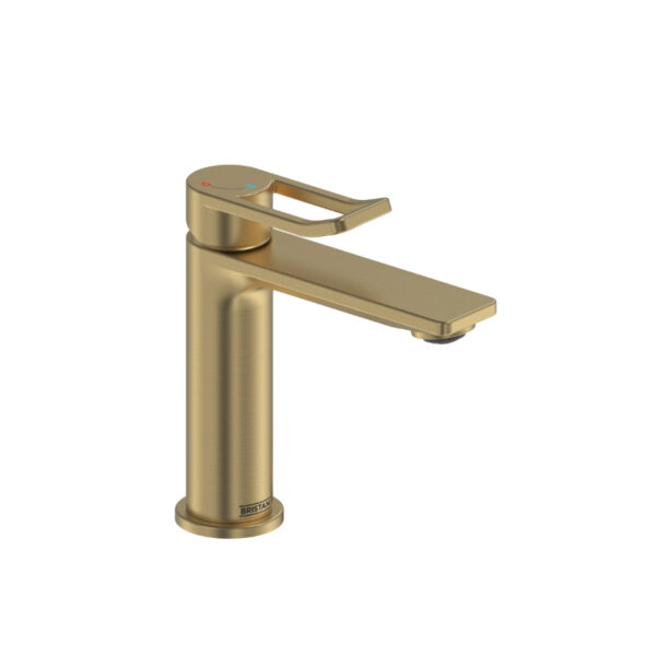 Bristan Saffron Eco Start Basin Mixer Tap With Clicker Waste