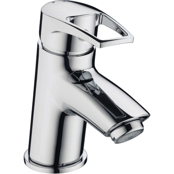 Bristan Smile Basin Mixer Tap With Clicker Waste - Chrome