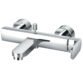 Flova Smart Wall Mounted Manual Single Lever Bath Shower Mixer - Diamond Chrome