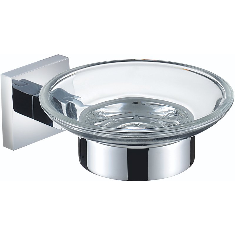 Bristan Square Soap Dish - Chrome
