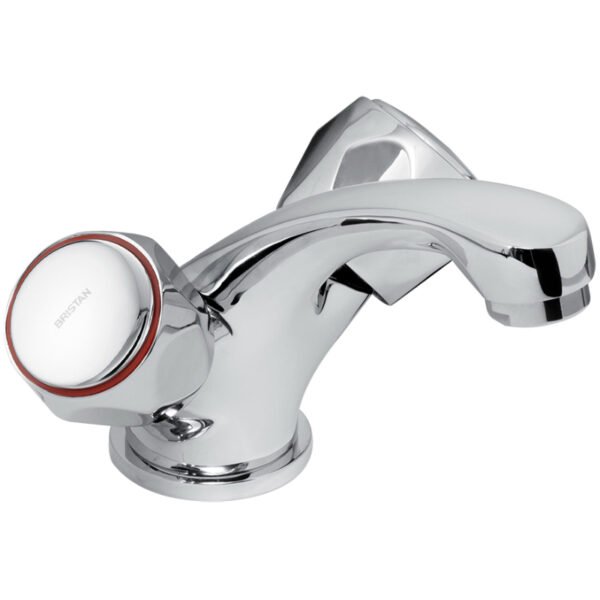 Bristan Club Basin Mixer Tap With Plug And Chain - Chrome