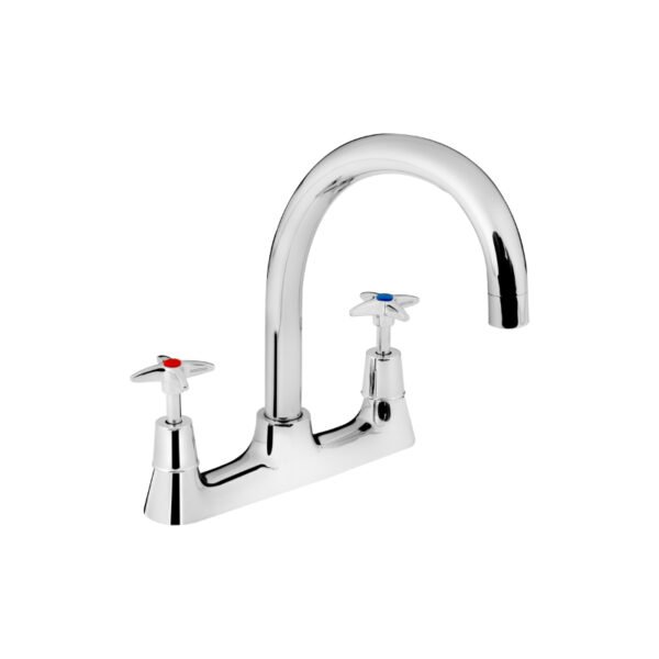 Bristan X Head Deck Sink Mixer Tap - Chrome