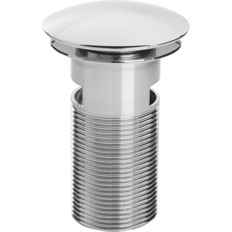 Bristan Round Clicker Basin Waste Slotted - Chrome