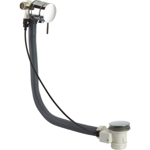 Bristan Bath Filler Tap With Pop Up Waste And Overflow - Chrome