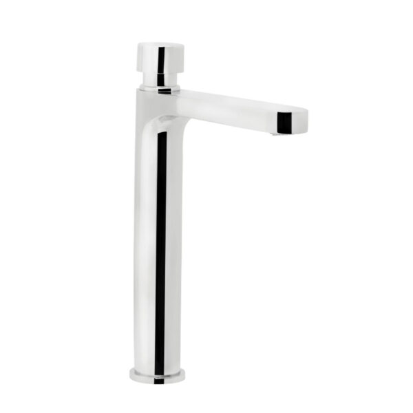 Bristan Single Tall Body Soft Touch Timed Flow Basin Tap - Chrome