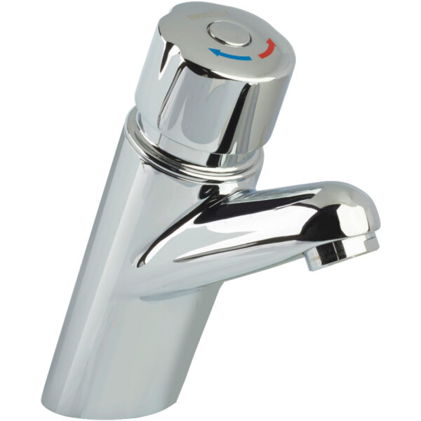 Bristan Timed Flow Temperature Control Basin Mixer Tap - Chrome