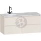 Calypso Selter 4 Drawer Wall Hung Vanity Unit With Calypstone Aura Cirrus White Basin - 1200mm Wide - 1 TH - LH