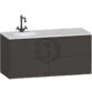 Calypso Selter 4 Drawer Wall Hung Vanity Unit With Calypstone Aura Cirrus White Basin - 1200mm Wide - 1 TH - LH