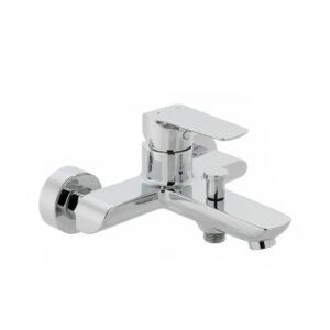 Vado Vala Wall Mounted Bath Shower Mixer Tap - Chrome