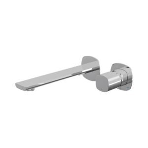 Vado Cameo Knob Wall Mounted Basin Mixer Tap - Chrome