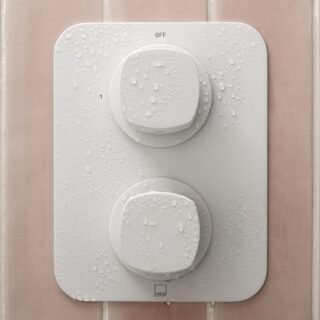 Vado Cameo 1 Outlet 2 Handle Thermostatic Concealed Shower Valve - Image 5