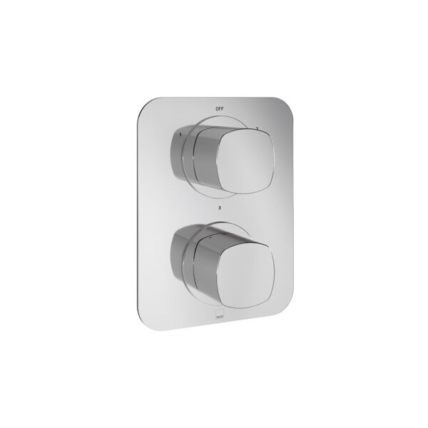 Vado Cameo 3 Outlet 2 Handle Thermostatic Concealed Shower Valve