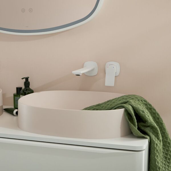 Vado Cameo Lever Wall Mounted Basin Mixer Tap - Image 3