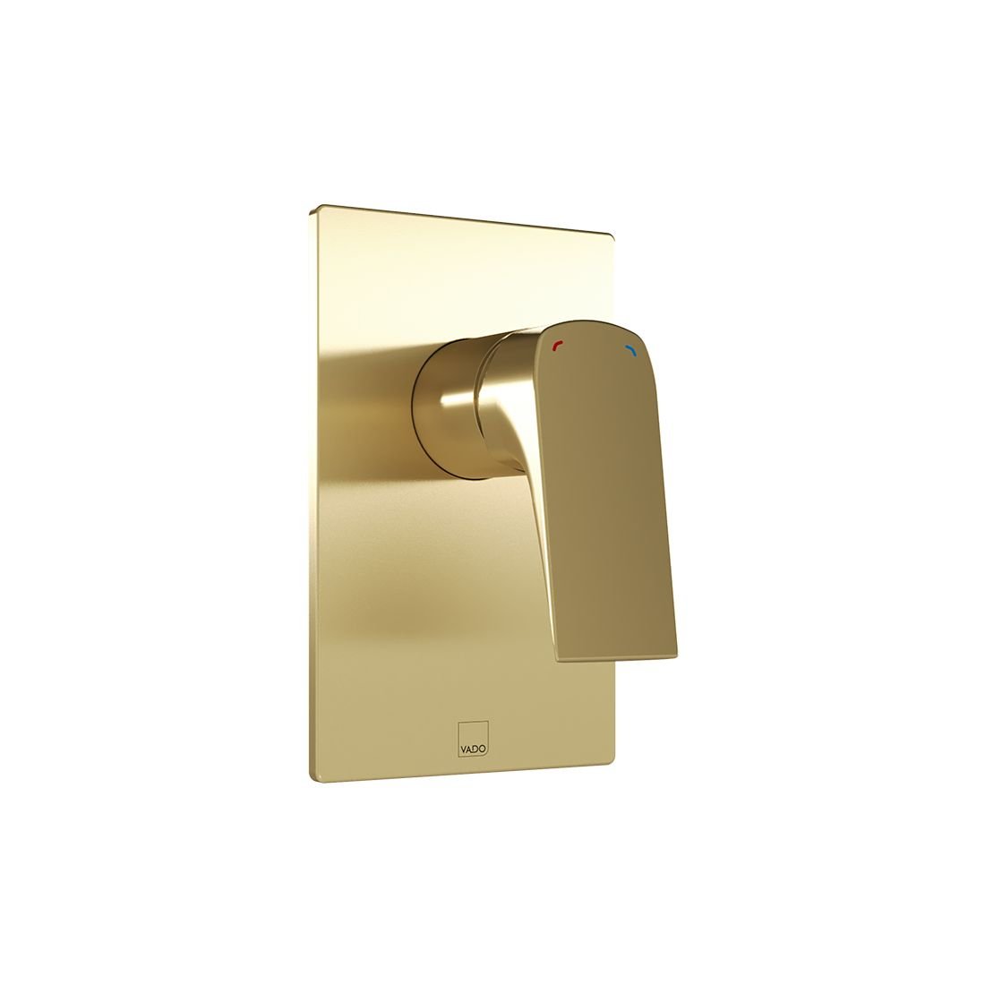 Vado Cameo 1 Outlet Concealed Manual Valve - Satin Brass