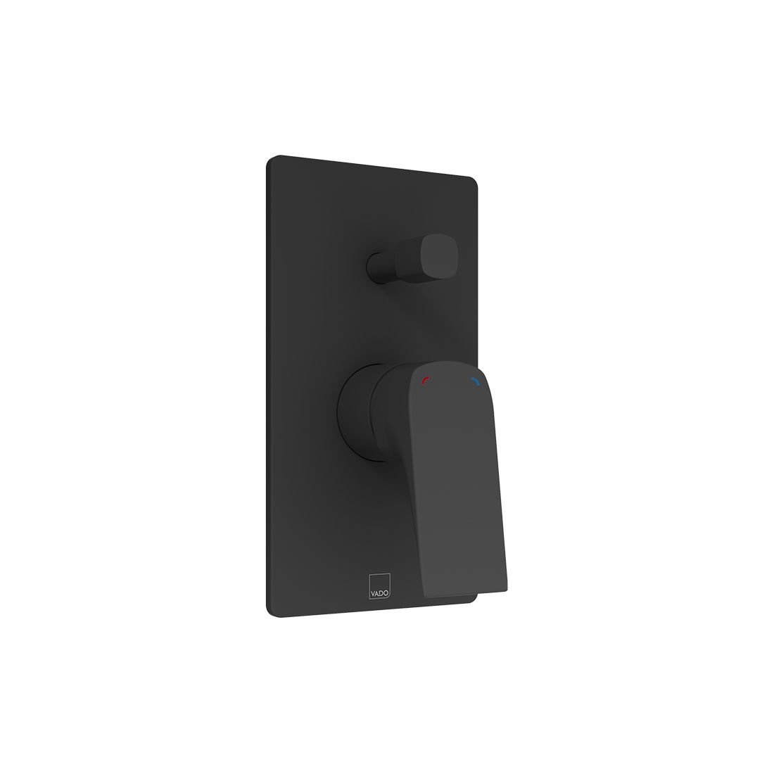 Vado Cameo 2 Outlet Concealed Manual Valve - Matt Black