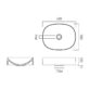 Vado Cameo 2 Drawer Wall Hung Vanity Unit and Worktop And Oval Basin - 800mm Wide - Image 4