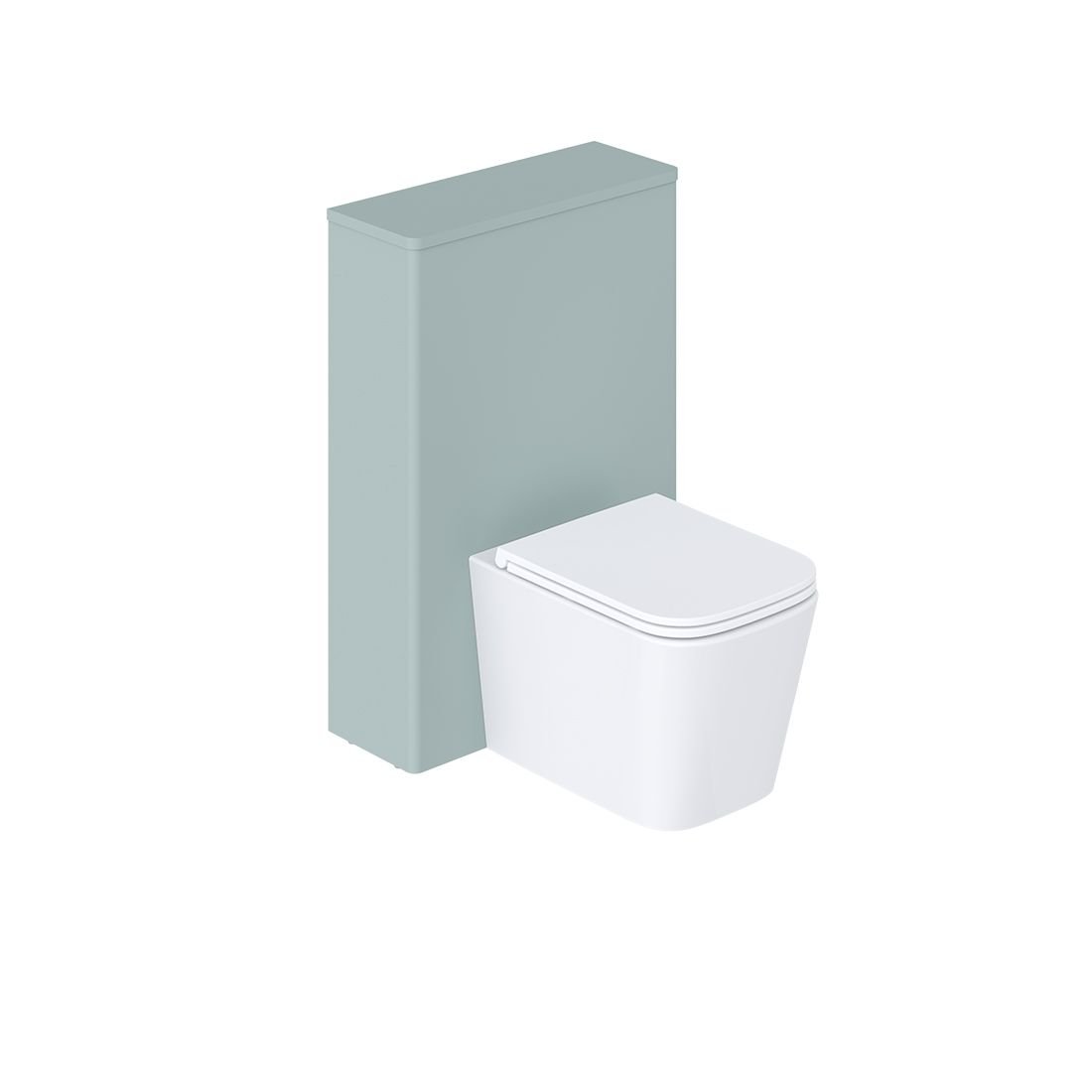 Vado Cameo Back To Wall WC Unit - Cove Blue