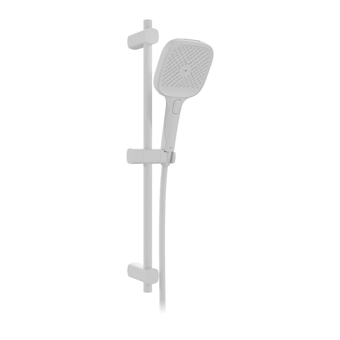 Vado Cameo Multi Function Slide Rail Shower Kit - Matt White