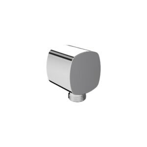 Vado Cameo Soft Square Wall Outlet Elbow - Chrome