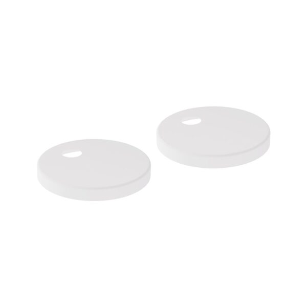 Vado Cameo Round Rimless Back To Wall Toilet and Slimline Soft Close Seat And Hinges - White - Image 6