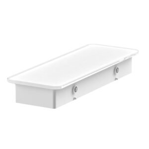 Vado Muse Glass Shelf Insert – 300mm Wide - Matt White
