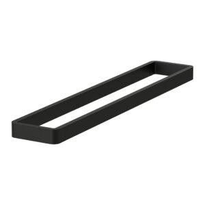 Vado Muse Towel Bar or Shelf Frame – 600mm Wide - Matt Black