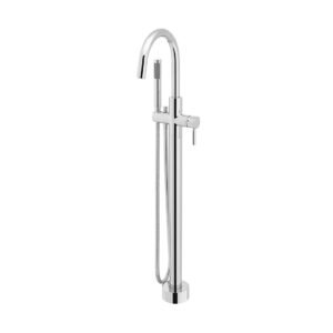 Vado Origins Floor Standing Bath Shower Mixer Tap With Shower Kit - Chrome
