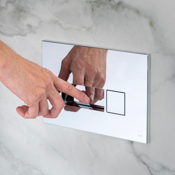 Vado Square Button Dual Flush Plate - Image 2