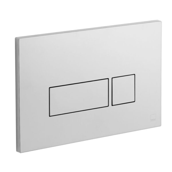 Vado Square Button Dual Flush Plate