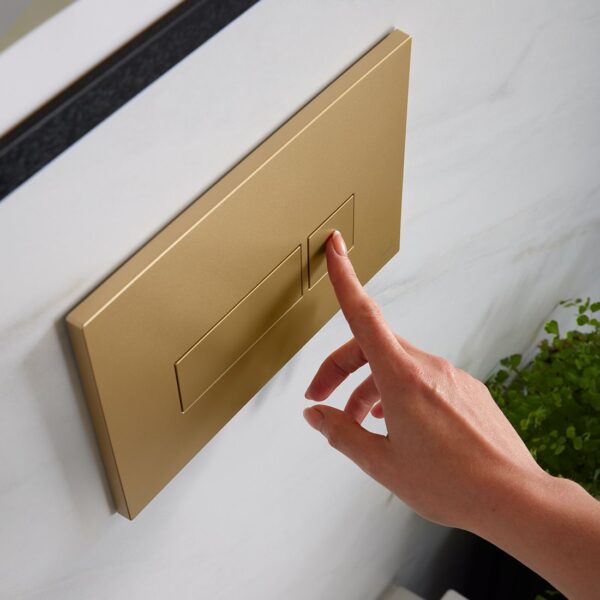 Vado Square Button Dual Flush Plate - Image 3