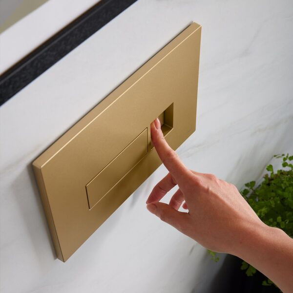 Vado Square Button Dual Flush Plate - Image 4