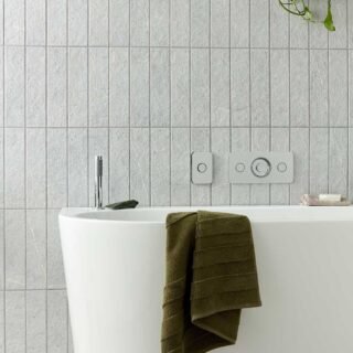 Vado Zone 2 Outlet Horizontal Concealed Thermostatic Push Button Shower Valve - Chrome - Image 3