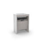 Calypso Chiltern 2 Drawer Floor Standing Slim Vanity Unit With Idro Cast Marble White Basin - 600mm Wide - 1 TH - Image 3