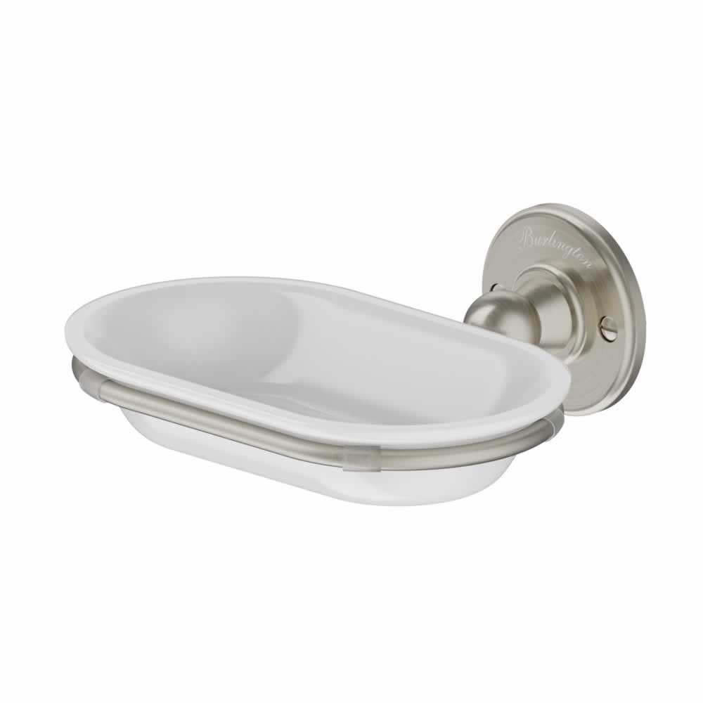 Burlington Soap Dish - Brushed Nickel