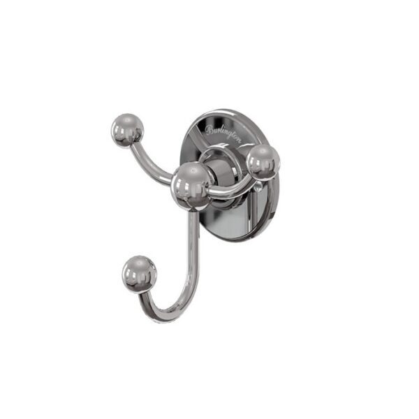 Burlington Triple Robe Hook - Chrome