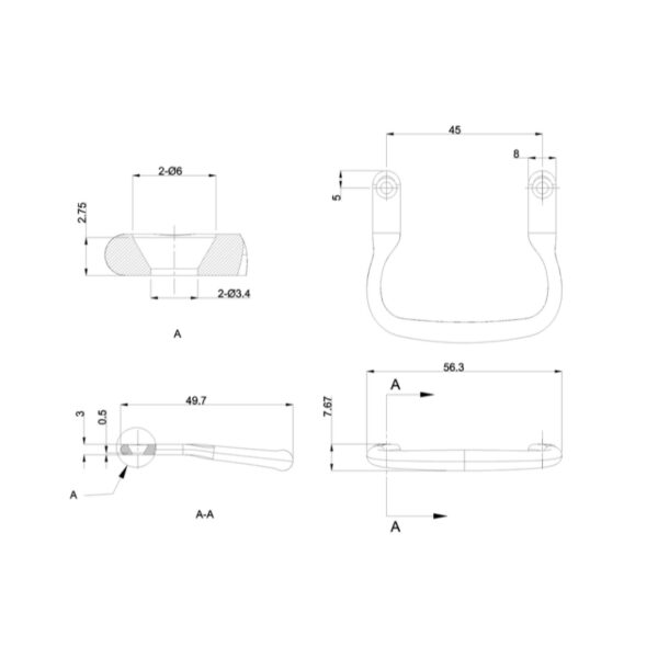 Burlington Toilet Seat Handles - Image 2