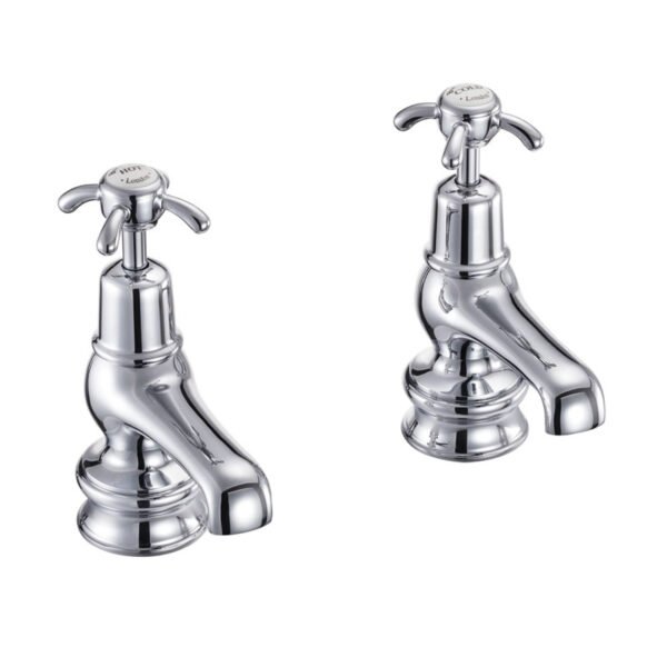 Burlington Anglesey Cloakroom Regent Basin Pillar Taps